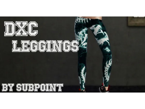 DXC Leggins - The Sims 3 Custom Content