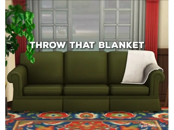 Maxis Match Throw That Blanket - The Sims 4 Custom Content