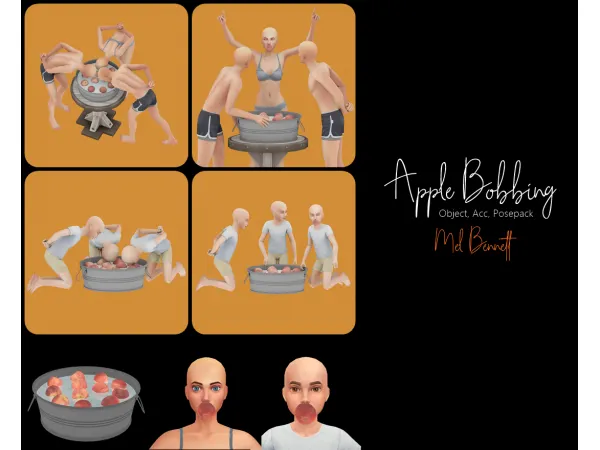 Alpha APPLE BOBBING - The Sims 4 Custom Content