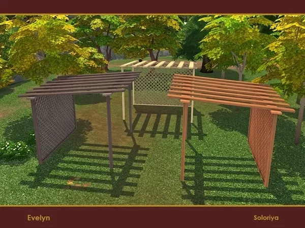 Evelyn Pergola - The Sims 4 Custom Content