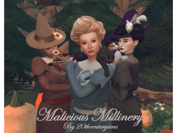 Maxis Match Malicious Millinery - The Sims 4 Custom Content