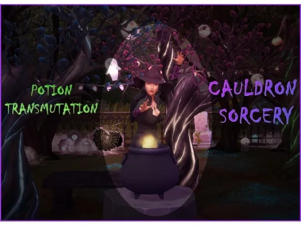 Maxis Match Cauldron Potion Transmutation by icemunmun updated - The Sims 4 Custom Content