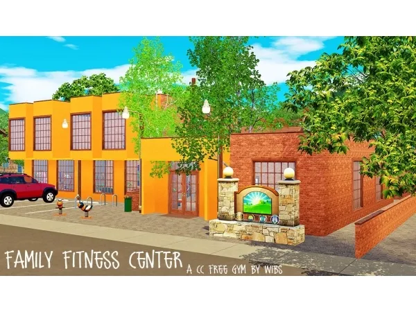 Family Fitness Center - The Sims 3 Custom Content