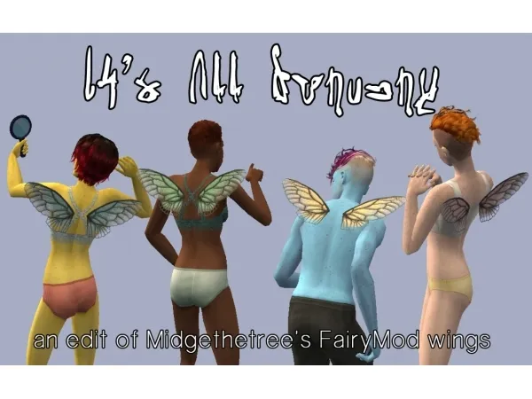 Fairy Supernatural Addons - The Sims 2 Custom Content