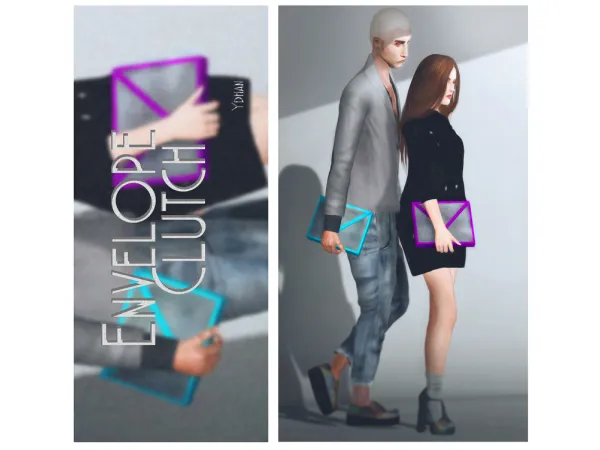 [YD] Envelope Clutch - The Sims 3 Custom Content
