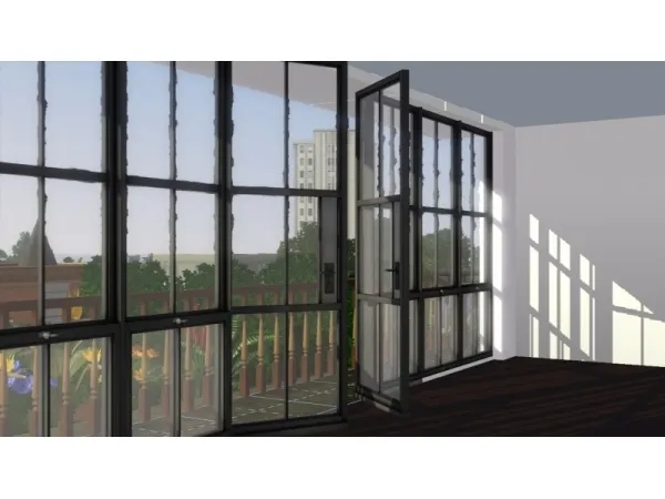 Functional PullTab Window and Door - The Sims 3 Custom Content