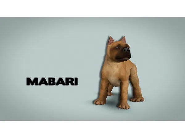 Sable Mabari - The Sims 3 Custom Content