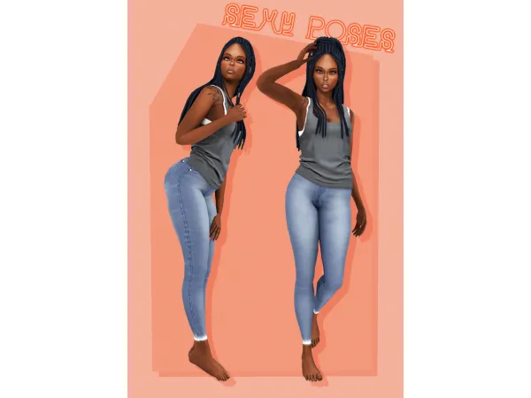 Sexy Poses in Games + Cas by MakykySims