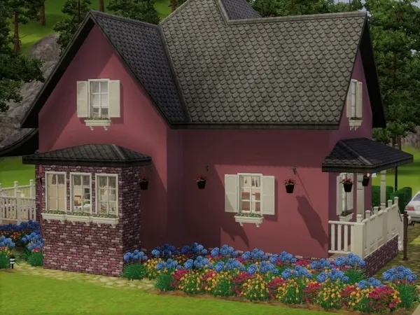 sgK45's Cottage base game no - The Sims 3 Custom Content