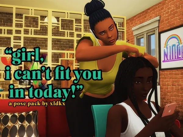 Alpha girl i cant fit you in today - The Sims 4 Custom Content