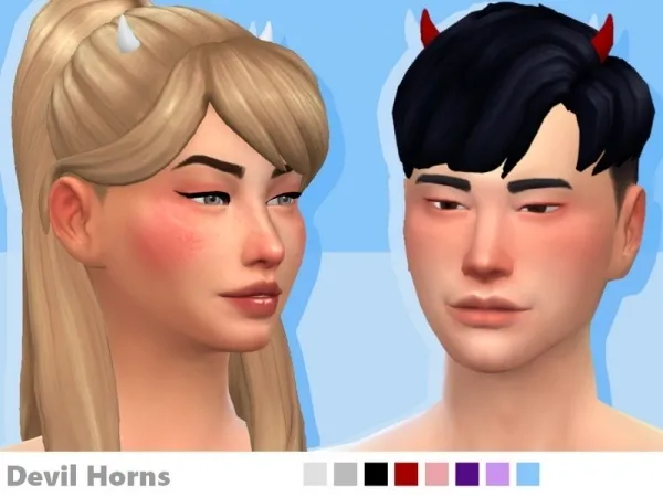 Maxis Match EvaDotG's Devil Horns - The Sims 4 Custom Content