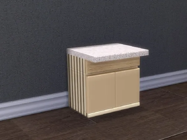 The Modern Counter Island Base Game required - The Sims 4 Custom Content