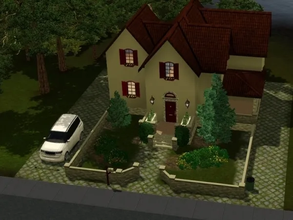 sgK45's Empty Cottage Aurora skies - The Sims 3 Custom Content