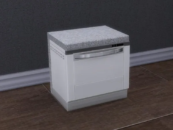 The Lighter Brighter Dishwasher Base Game Required - The Sims 4 Custom Content