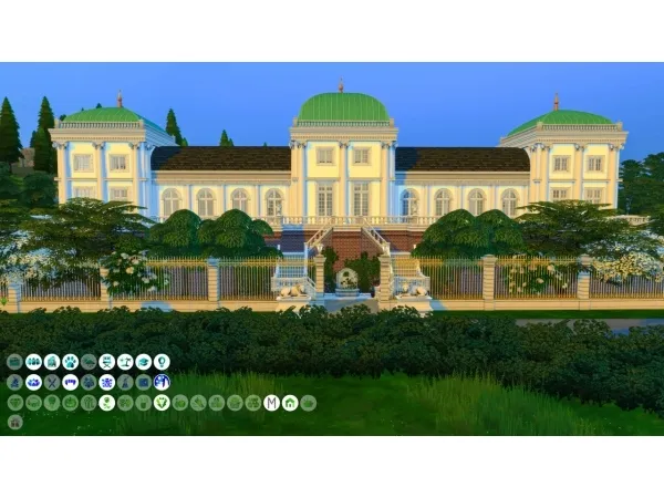 Alpha Schloss Winden - The Sims 4 Custom Content
