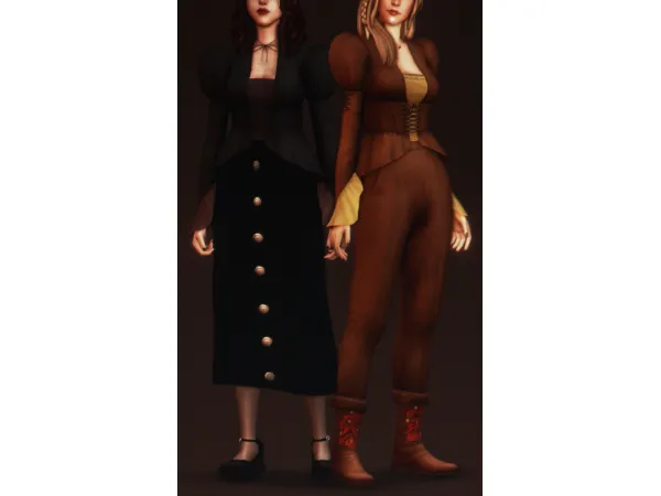 Maxis Match Ameryliz Jacket by AdrienPastel - The Sims 4 Custom Content