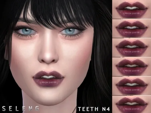 Alpha Seleng's Teeth N4 - The Sims 4 Custom Content