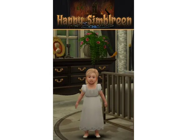 Maxis Match 1820s Toddler Dress - The Sims 4 Custom Content
