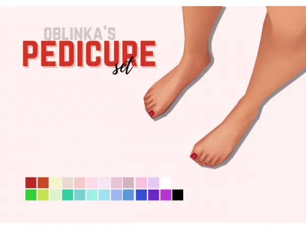 qblinka’s pedicure set by QBLINKA