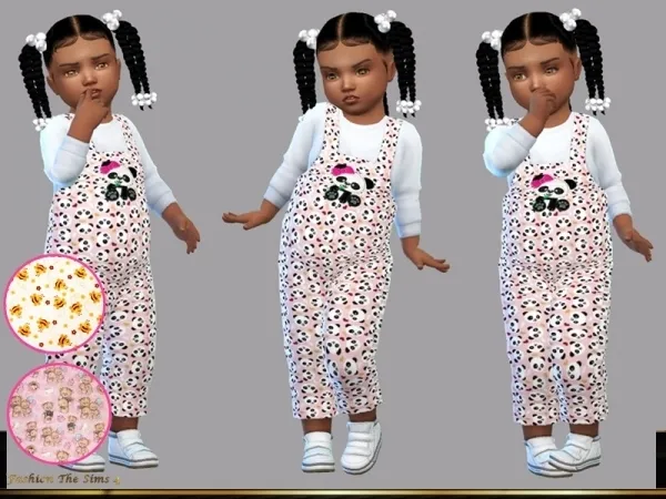 Maxis Match LYLLYAN's Jumpsuit Samara baby - The Sims 4 Custom Content