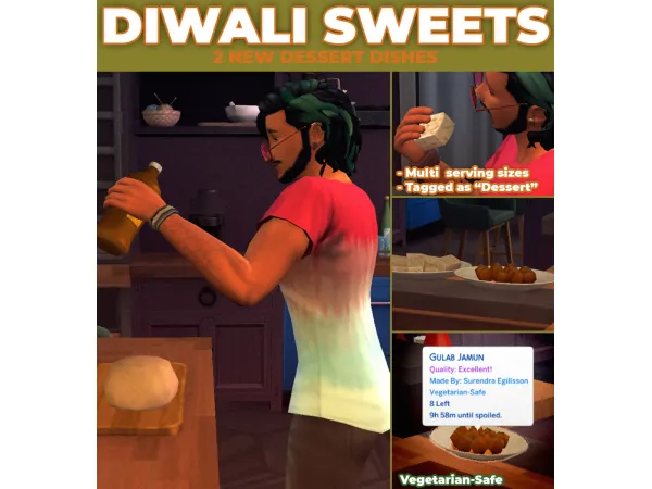 Diwali Sweets - 2 New Custom Recipies by RobinKLocksley