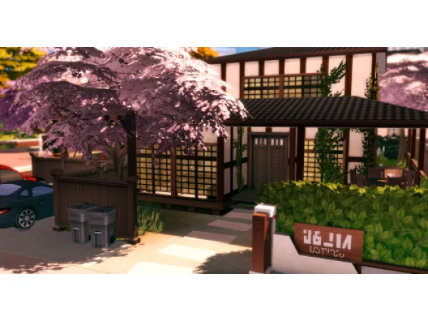 Maxis Match Traditional Japanese house - The Sims 4 Custom Content