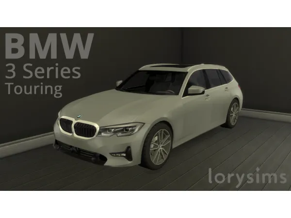Maxis Match BMW 3 Series Touring by LorySims - The Sims 4 Custom Content