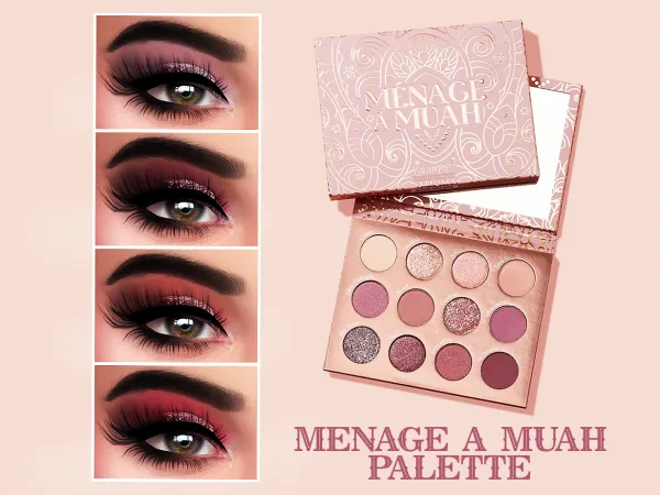 Alpha MENAGE A MUAH PALETTE - The Sims 4 Custom Content