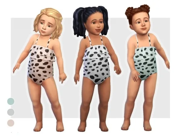 Maxis Match Simsefin's Toddler Swimming Suit 01 - The Sims 4 Custom Content