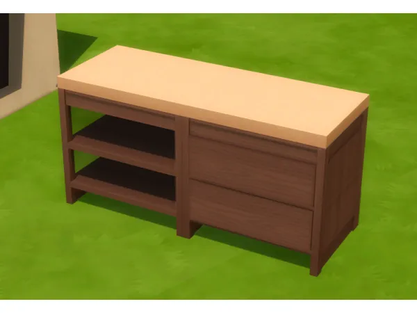 Alpha CLOSE YOUR SNOWY ESCAPE COUNTERS WITH THIS SIMPLE MOD - The Sims 4 Custom Content