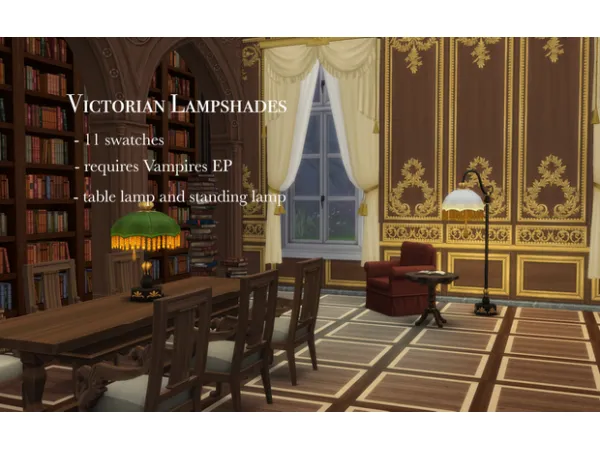 Maxis Match Victorian Lamps by HouseofRoyalSims - The Sims 4 Custom Content
