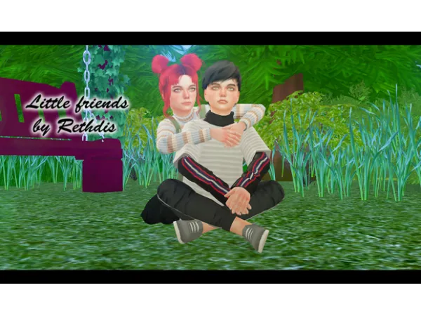 Alpha [RL]Little friends by Rethdis - The Sims 4 Custom Content