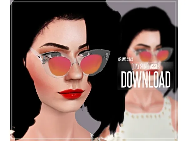 GRAMSIMS Quay Sunglasses - The Sims 3 Custom Content