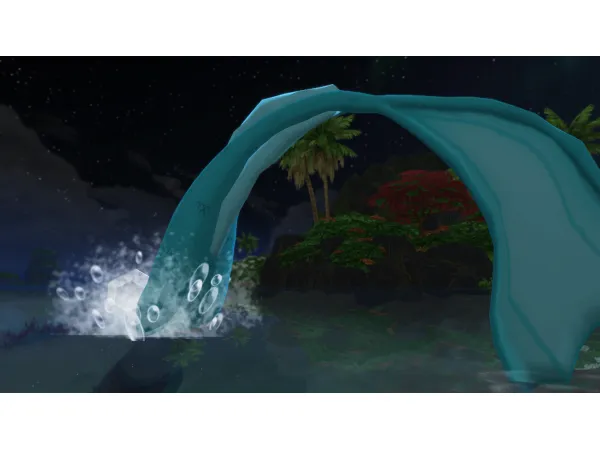 Alpha Capricorn Tail by Gengar Used Lick - The Sims 4 Custom Content