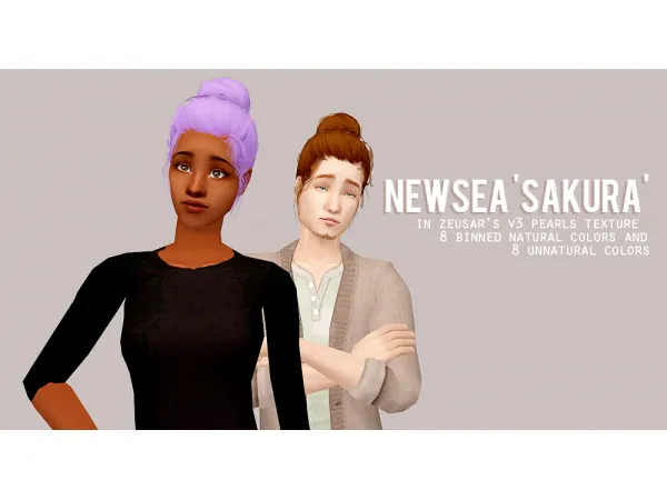 Newsea Sakura by simsfinds - The Sims 2 Custom Content