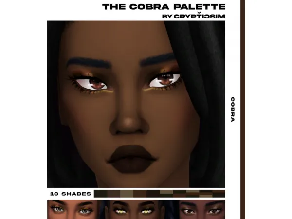 Maxis Match THE COBRA PALETTE by simsfinds - The Sims 4 Custom Content