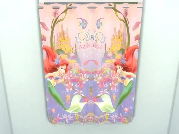 The Little Mermaid curtains (short) Dine out needed - The Sims 4 Custom Content