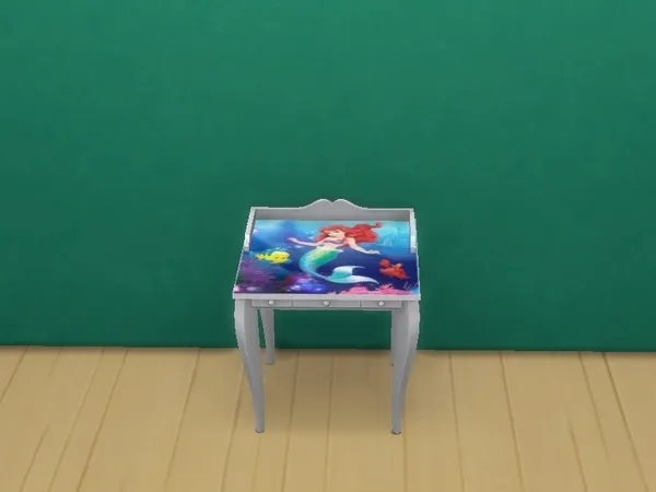 The Little Mermaid table Parenthood needed - The Sims 4 Custom Content