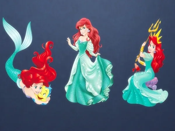 The Little Mermaid wall stickers - The Sims 4 Custom Content