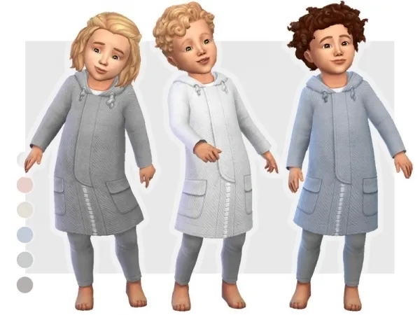 Maxis Match Simsefin's Toddler Winter Coat 01 - The Sims 4 Custom Content