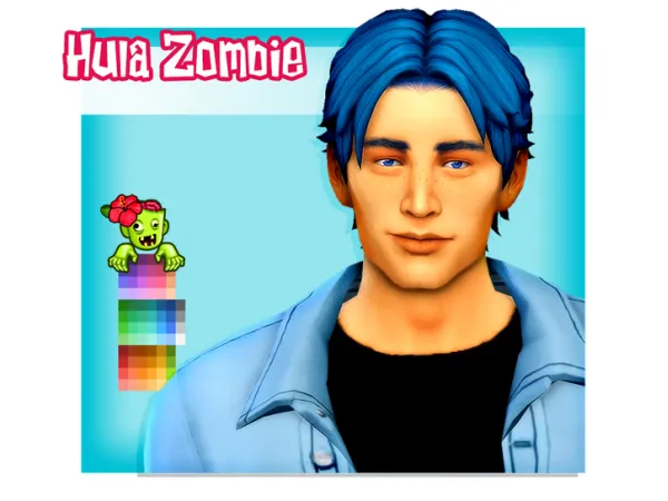 Maxis Match kotcatmeows Tommy Hair by - hula zombie - The Sims 4 Custom Content