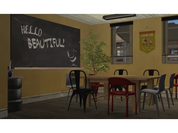 Lam Plaza Dormitory - The Sims 2 Custom Content