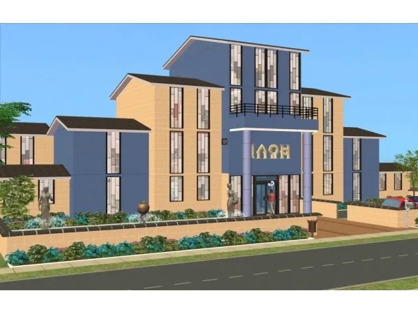 Northfield University Dorms by Karen Lorraine - The Sims 2 Custom Content