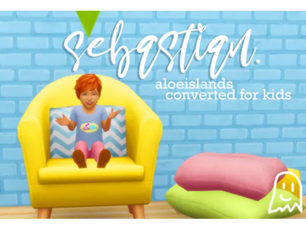 Maxis Match aloeislandsims sebastian hair for toddlers by celestial stars - The Sims 4 Custom Content