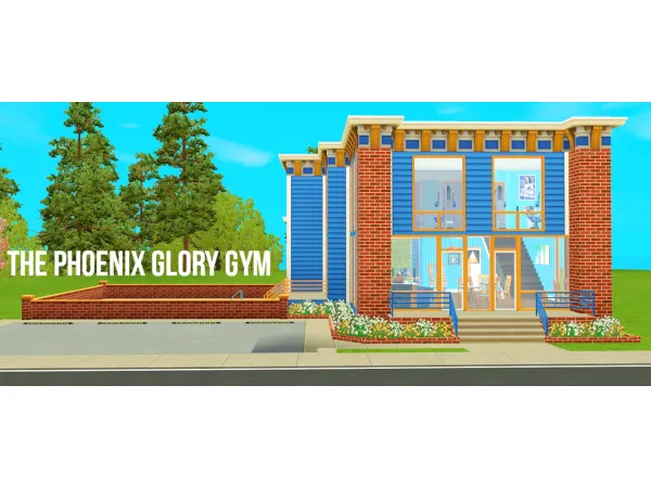 The Phoenix Glory Gym - The Sims 3 Custom Content