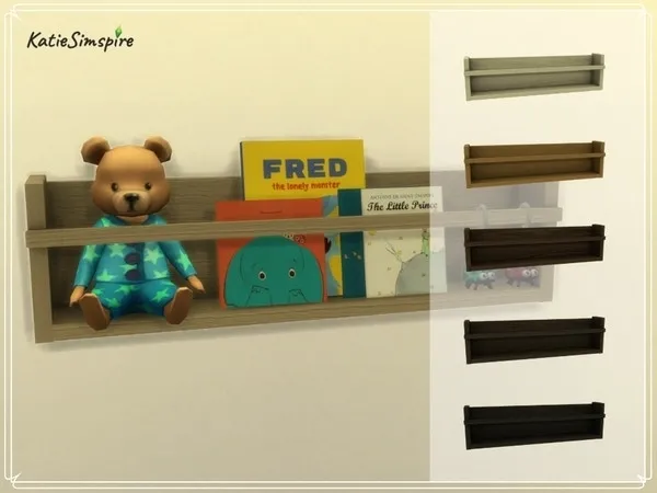 Toddler Bookshelf - The Sims 4 Custom Content