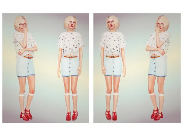 Lisbeth Lookbook by spaceywaceysims - The Sims 3 Custom Content