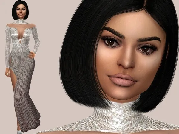 Alpha MSQSIMS' Kylie Jenner - The Sims 4 Custom Content