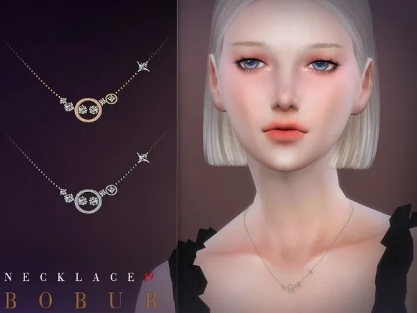 Alpha Bobur3's Bobur Necklace 19 - The Sims 4 Custom Content
