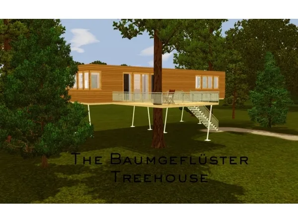 The Baumgefluster Treehouse - The Sims 3 Custom Content
